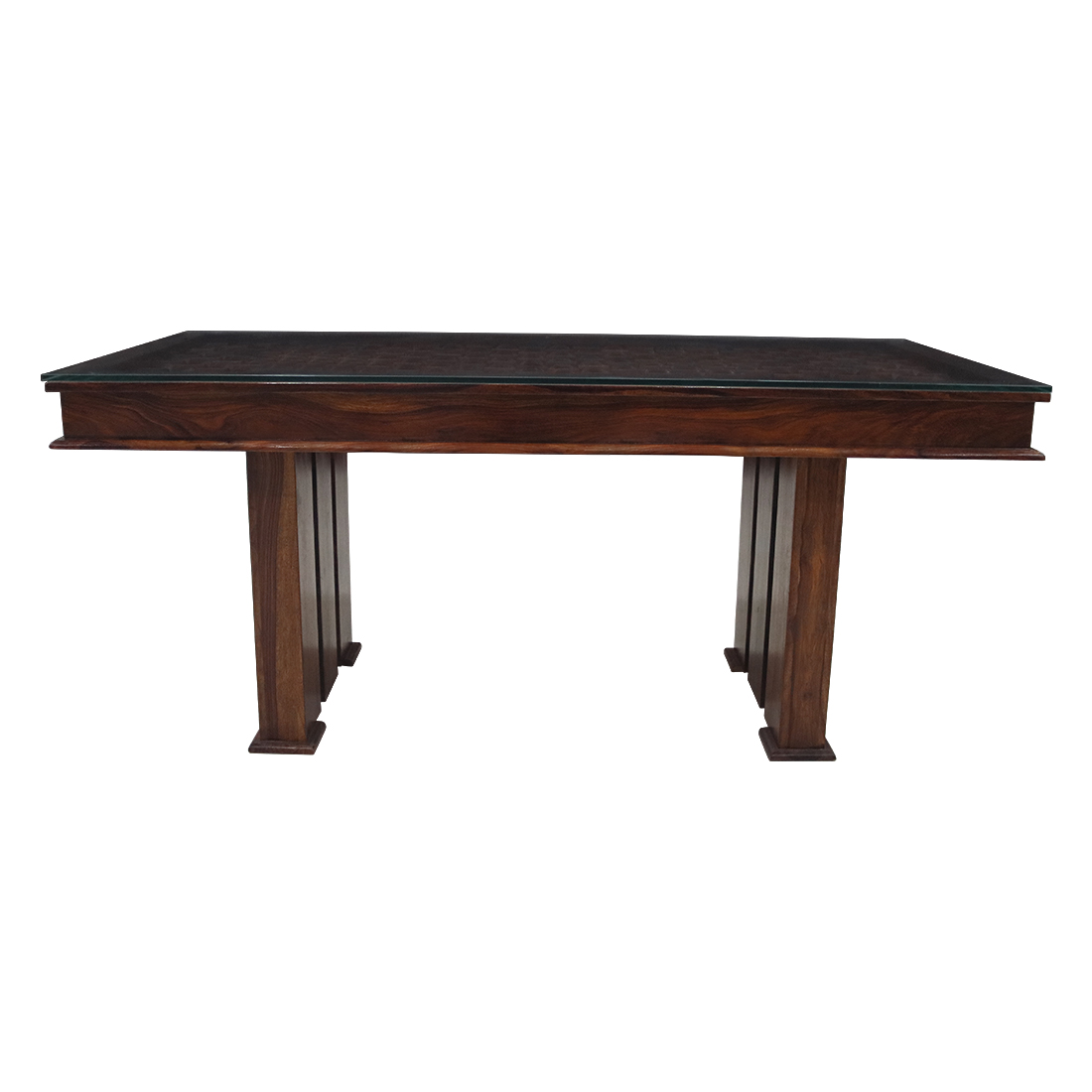 Aaram By Zebrs Brown Designer Dining Table Set