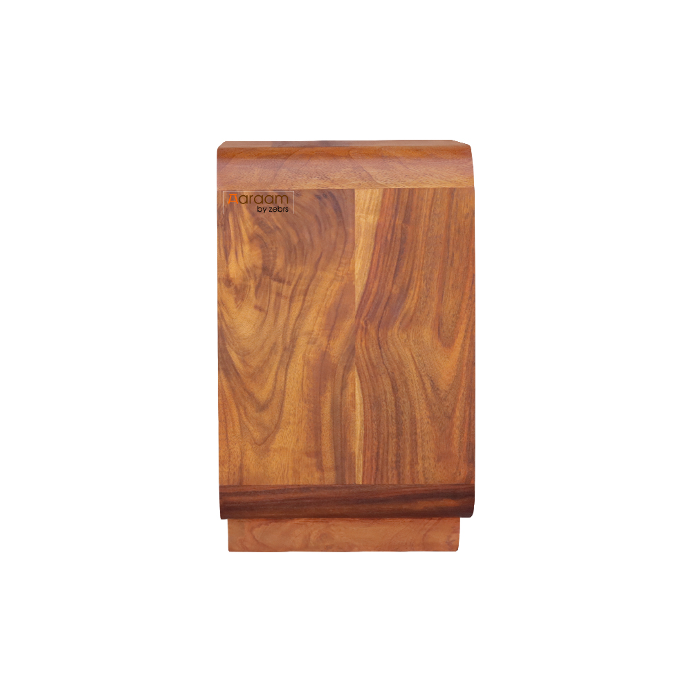 Aaram By Zebrs Sheesham Wood Capsule Bed Side Table