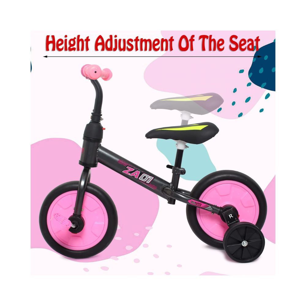 eHomeKart Bike for Kids - 4 in 1 Plug n Play Tricycle, Bicycle