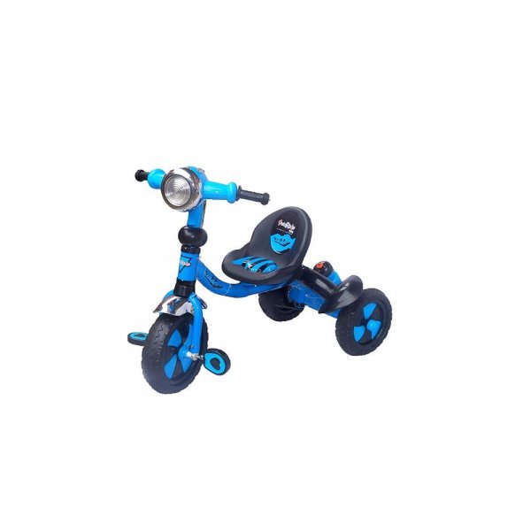 eHomeKart Tricycle for Kids - Duke Tri-Cycle - with Music, Sipper and Bell for Boys and Girls (1 Year - 4 Years)- Blue