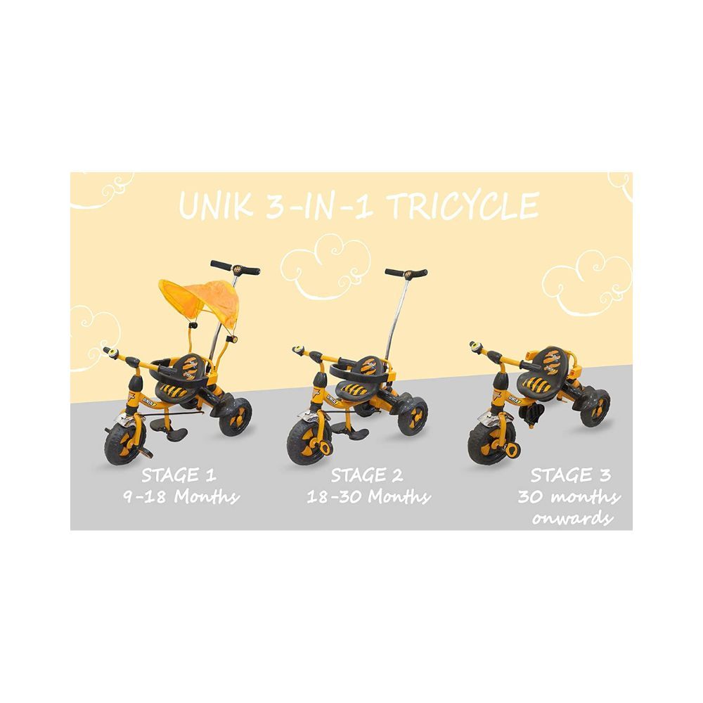 eHomeKart Tricycle for Kids - UNIK Deluxe Tri-Cycle with Sipper