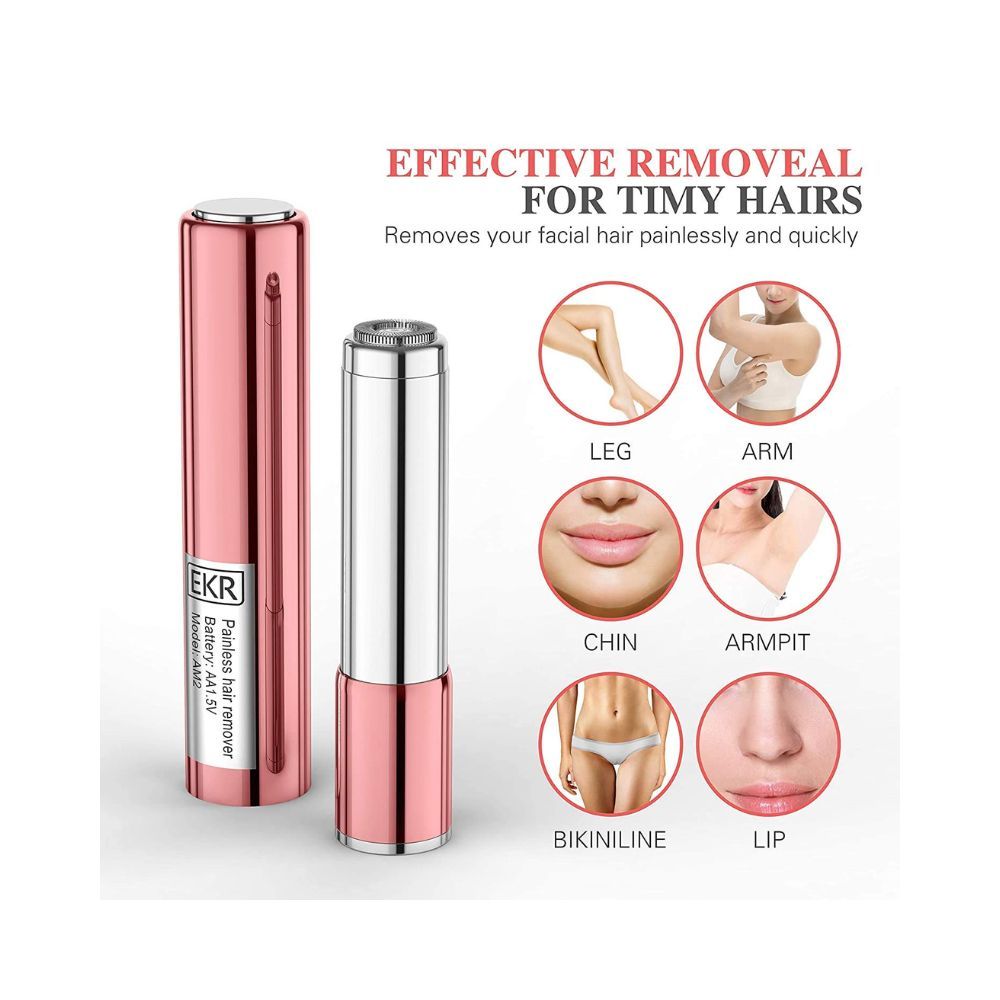 Ekr Professional Painless Facial Hair Removal for Women, Ladies Hair Shaver Remover Razors Trimmer Epilator