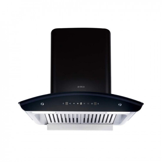 Elica 60 cm 1425 m3/hr Autoclean Kitchen Chimney with 15 Years Warranty (WD TBF HAC 60 MS NERO, 2 Baffle Filters, Touch + Motion Sensor Control, Black)