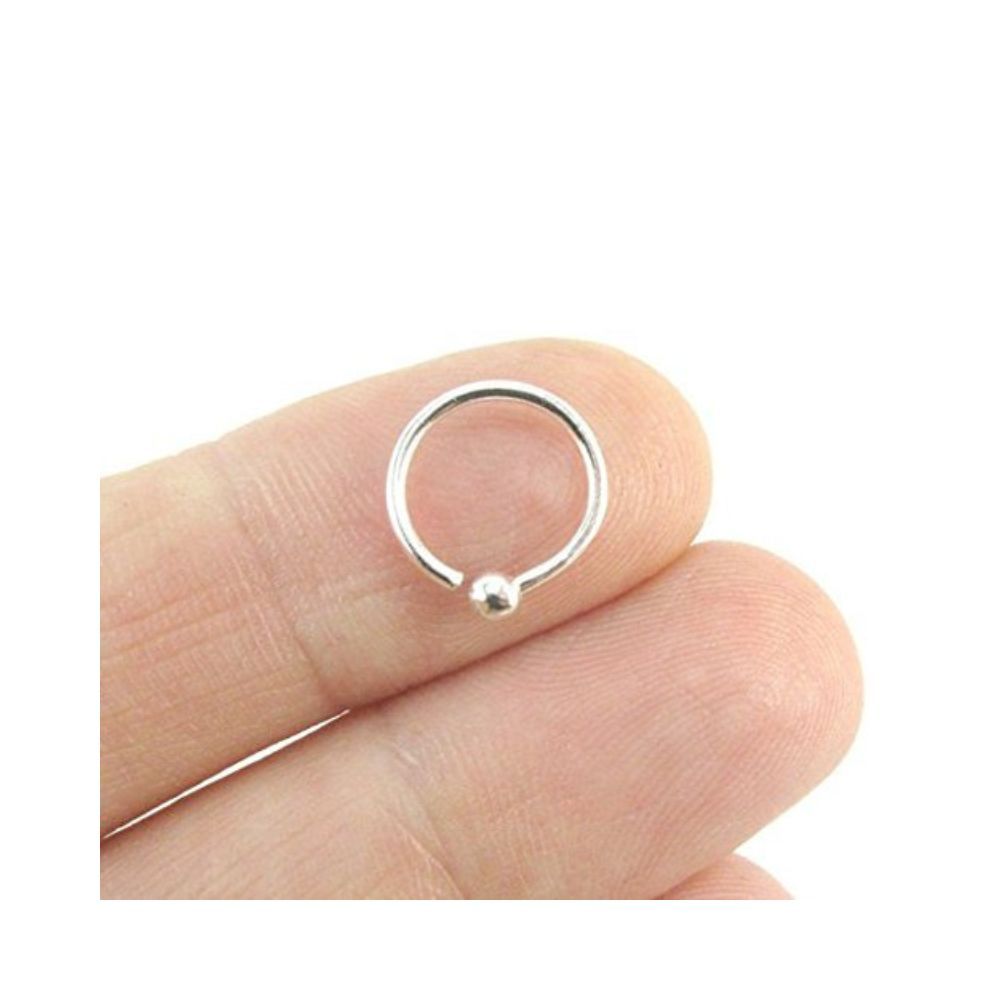 Eloish 925 Sterling Silver Nose Ring For Women