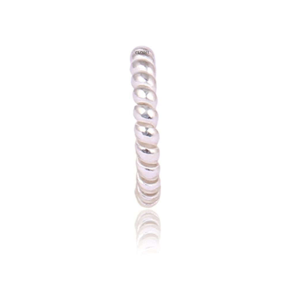 ELOISH 92.5 Sterling Silver Nose Rings for Women. 92.5% Pure Silver Nose Ring for Girls (Silver Ornaments : 0.200 grams)