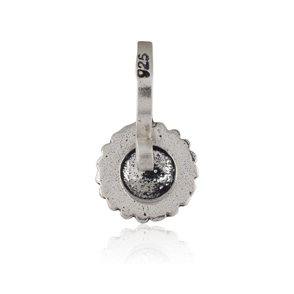 ELOISH Oxidised 925 Silver Sterling Silver Nose Ring/Pin without Piercing for Women