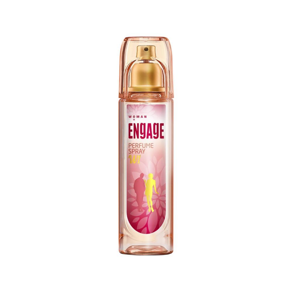 Engage W1 Perfume Spray For Women, Fruity and Floral, Skin Friendly, 120ml