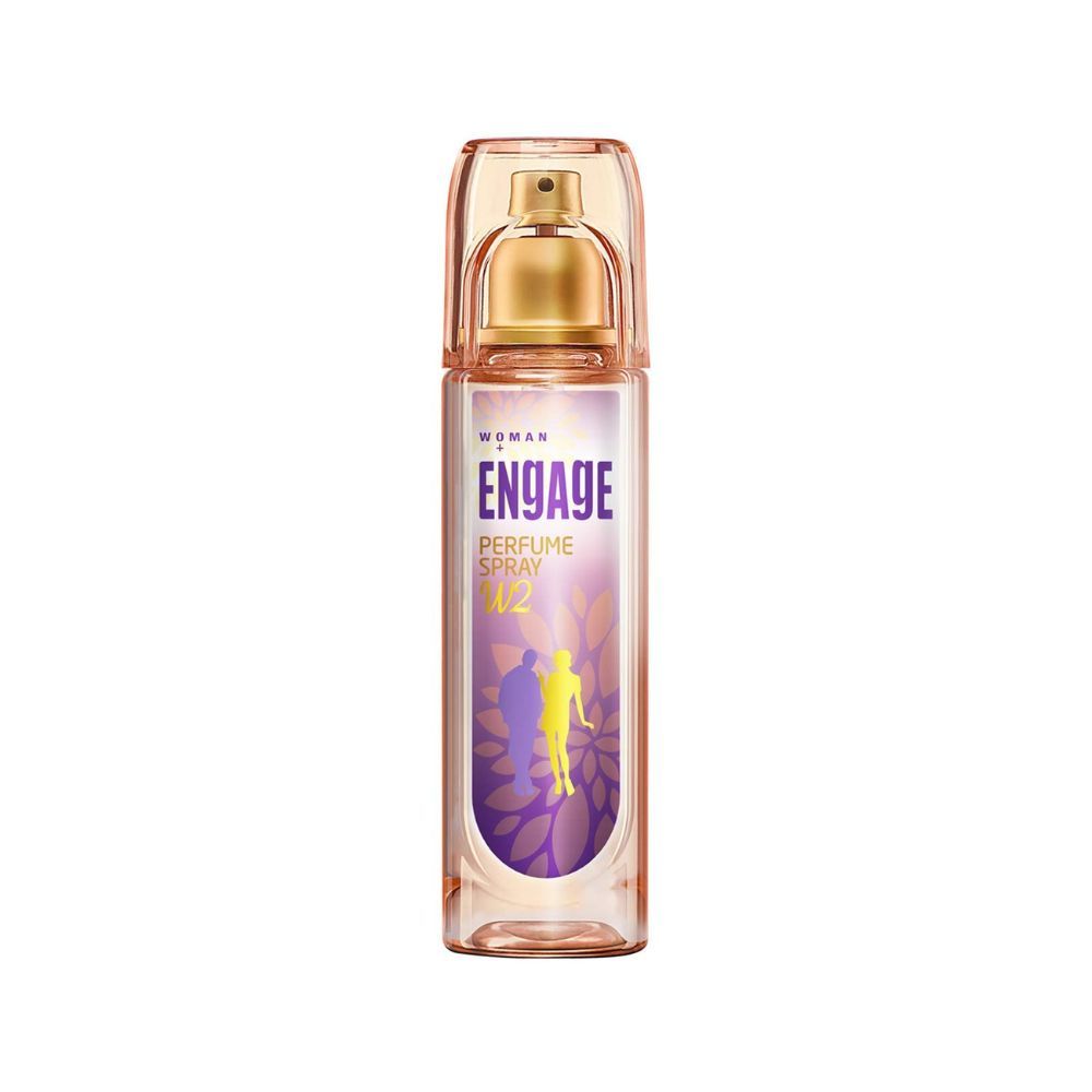 Engage W2 Perfume Spray For Women, Floral and Fruity, Skin Friendly, 120ml