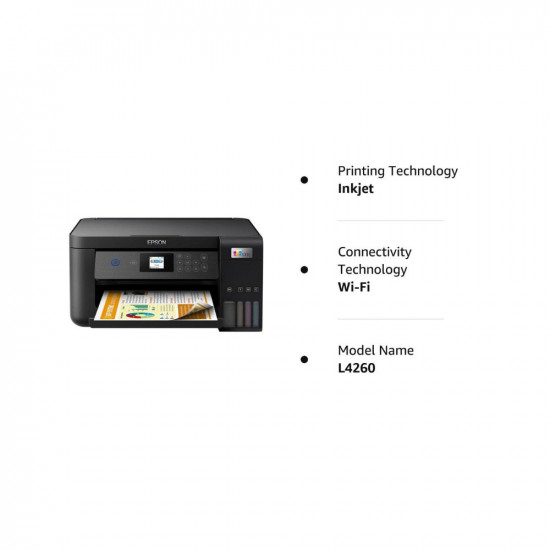 Epson EcoTank L4260 A4 Wi Fi Duplex All in One Ink Tank Printer
