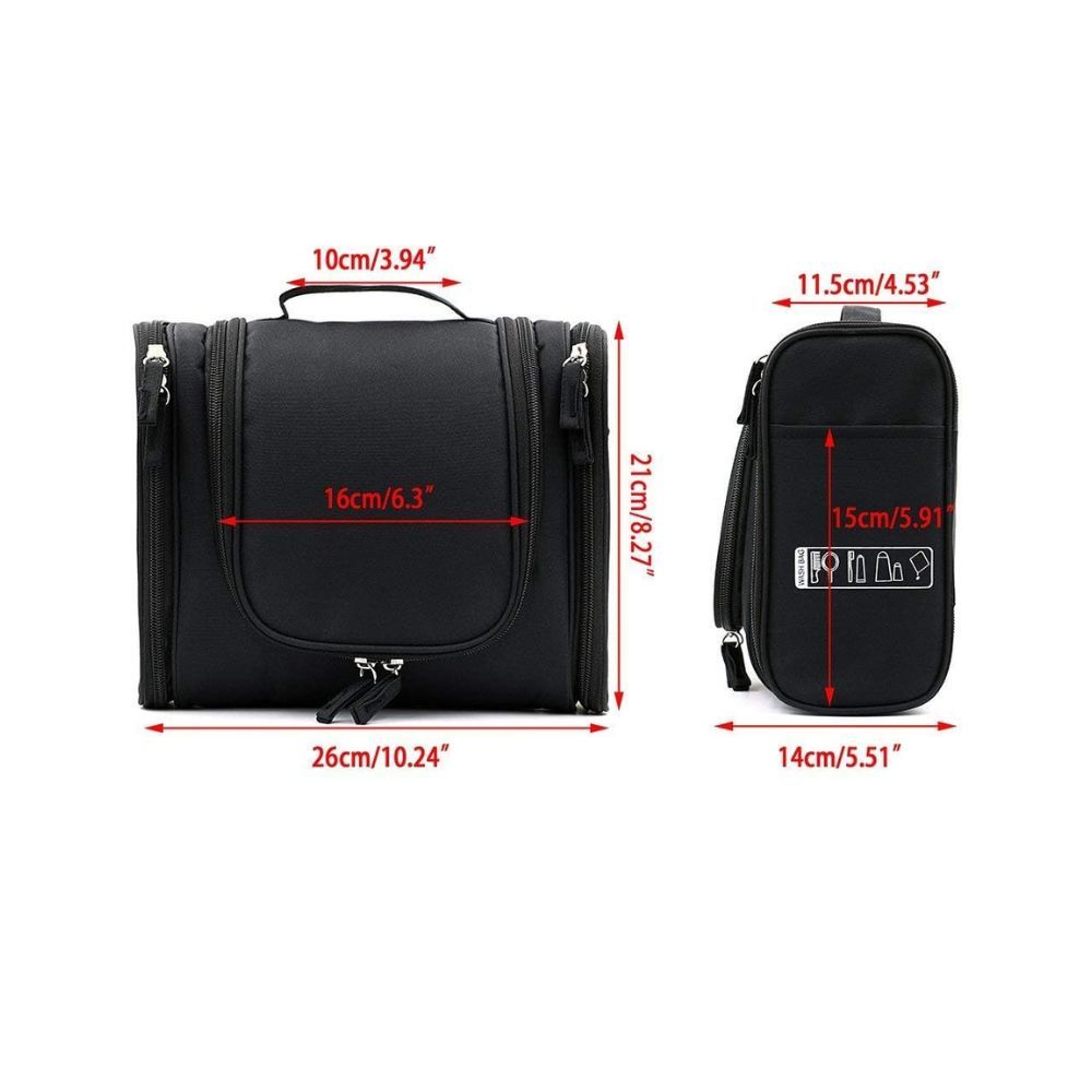 Erhetus Multifunctional Extra Large Cosmetic Bag for Travel