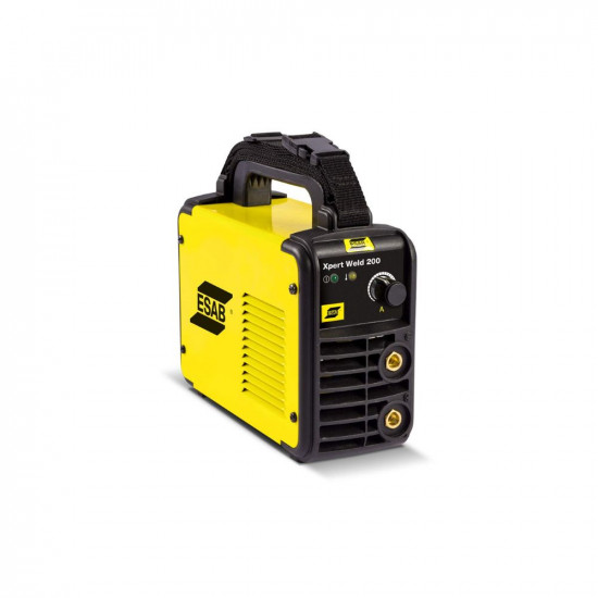 ESAB Xpert Weld 200 IGBT Inverter based Single Phase Compact Arc Welding Machine with Hot Start, Anti-Stick Function- 1 Year Warranty