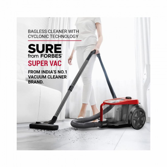 Eureka Forbes Supervac 1600 Watts Powerful Suction