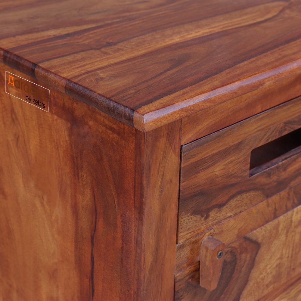 Aaram By Zebrs  Table with Drawer and Cabinet Storage