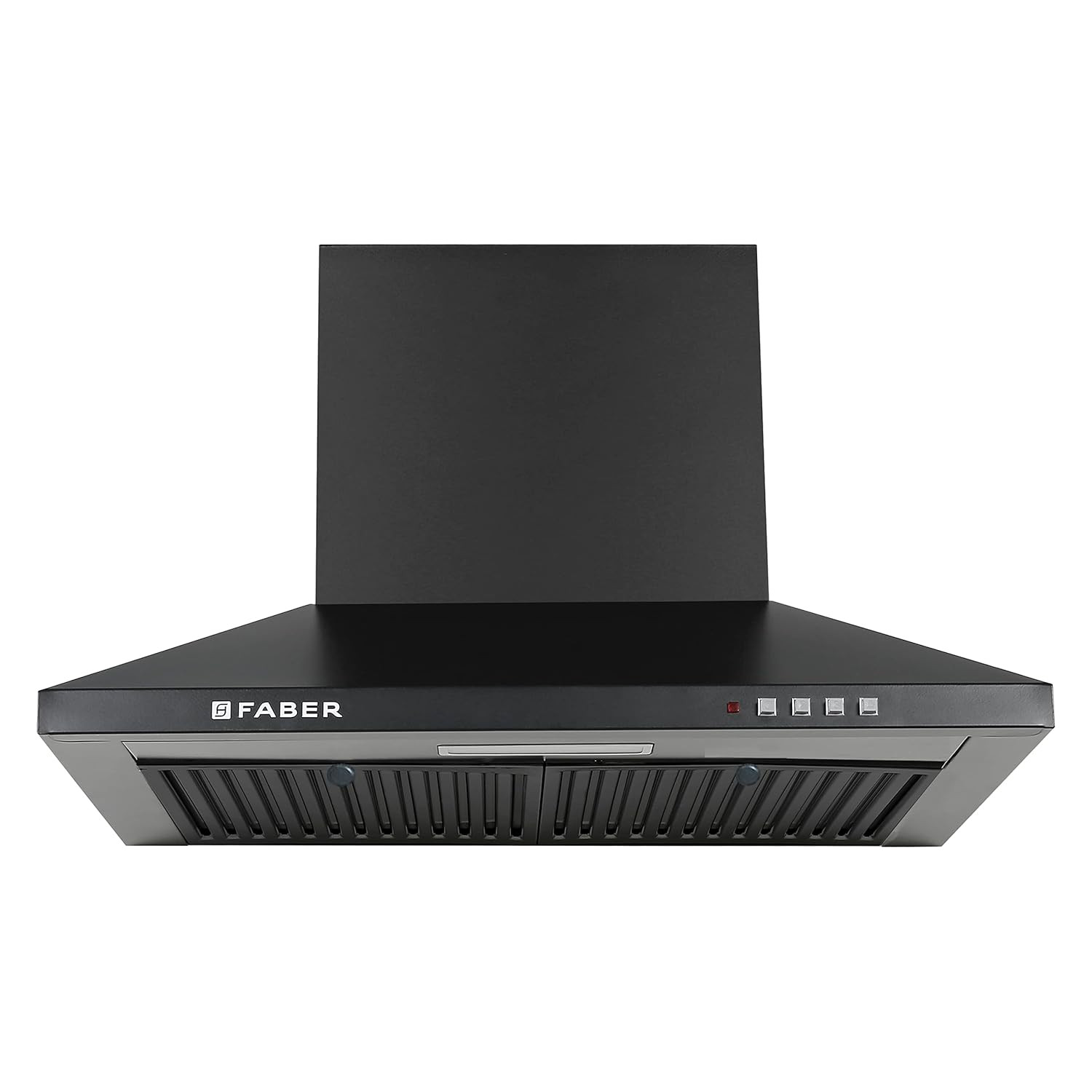 Faber 60 cm 1000 mhr Kitchen Chimney HOOD PLUTO PB BF BK 60 Baffle Filter Push Button Black Free 1 Year Extended warranty