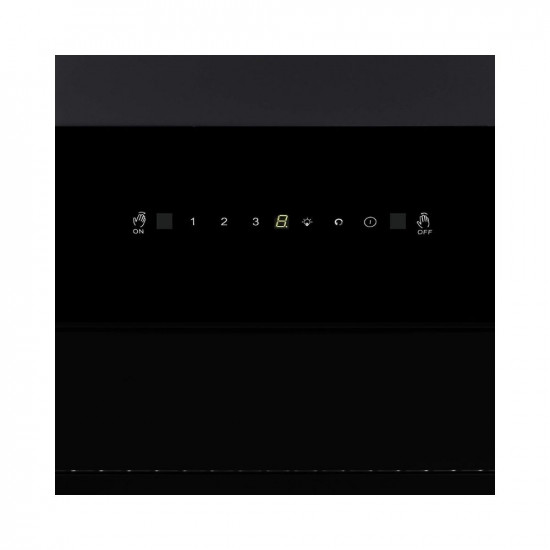 Faber 60 cm 1350 m³/HR Auto-Clean Angular Kitchen Chimney (Hood Zenith FL SC AC BK 60, Filterless Technology, Touch Control, Black)