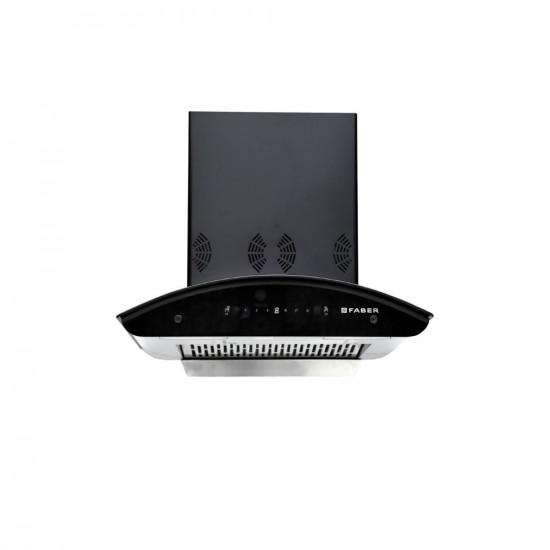 Faber 60 cm 6 way Silent Suction 1250 m hr Auto Clean curved