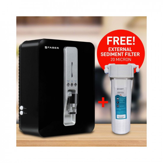 Faber Neutron Plus RO+ UV + UF + Copper Guard with pH Enhancer, 10lts
