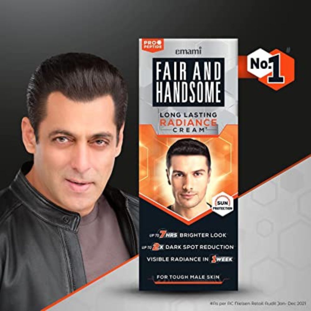 Fair And Handsome Long Lasting Radiance Cream | Face Cream for Men | 60g