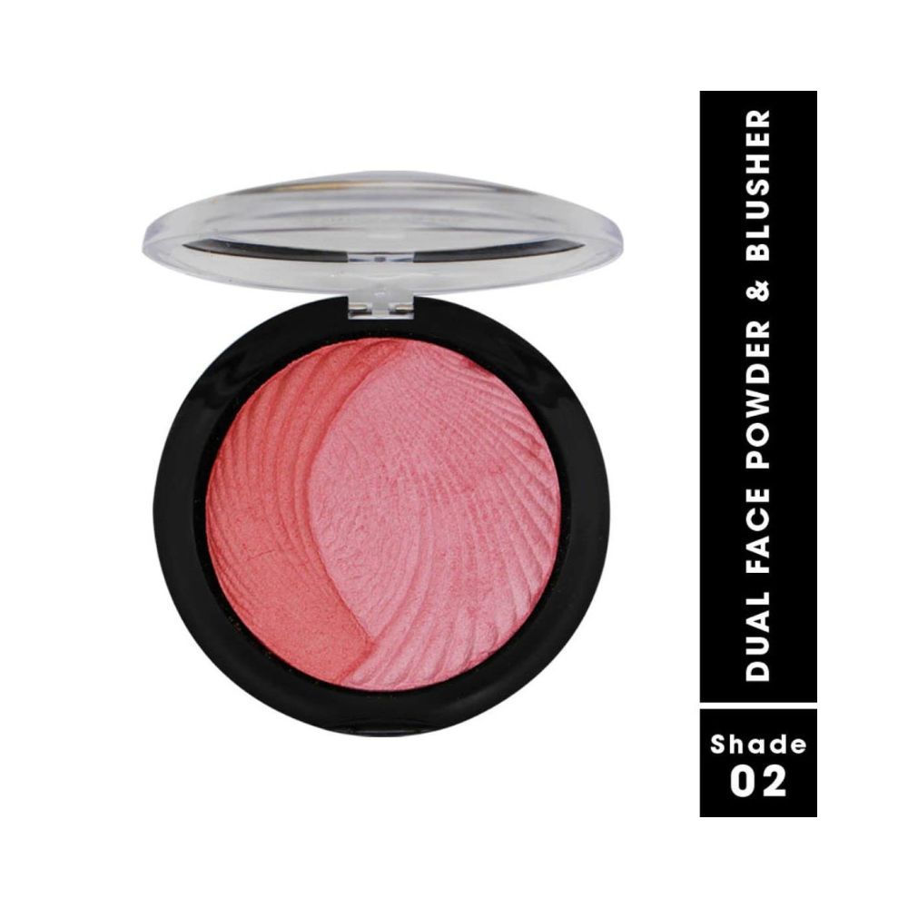 Fashion Colour Dual Face Powder and Blusher (Shade 02)