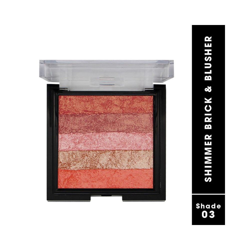 Fashion Colour Shimmer Brick and Blusher 2 in 1