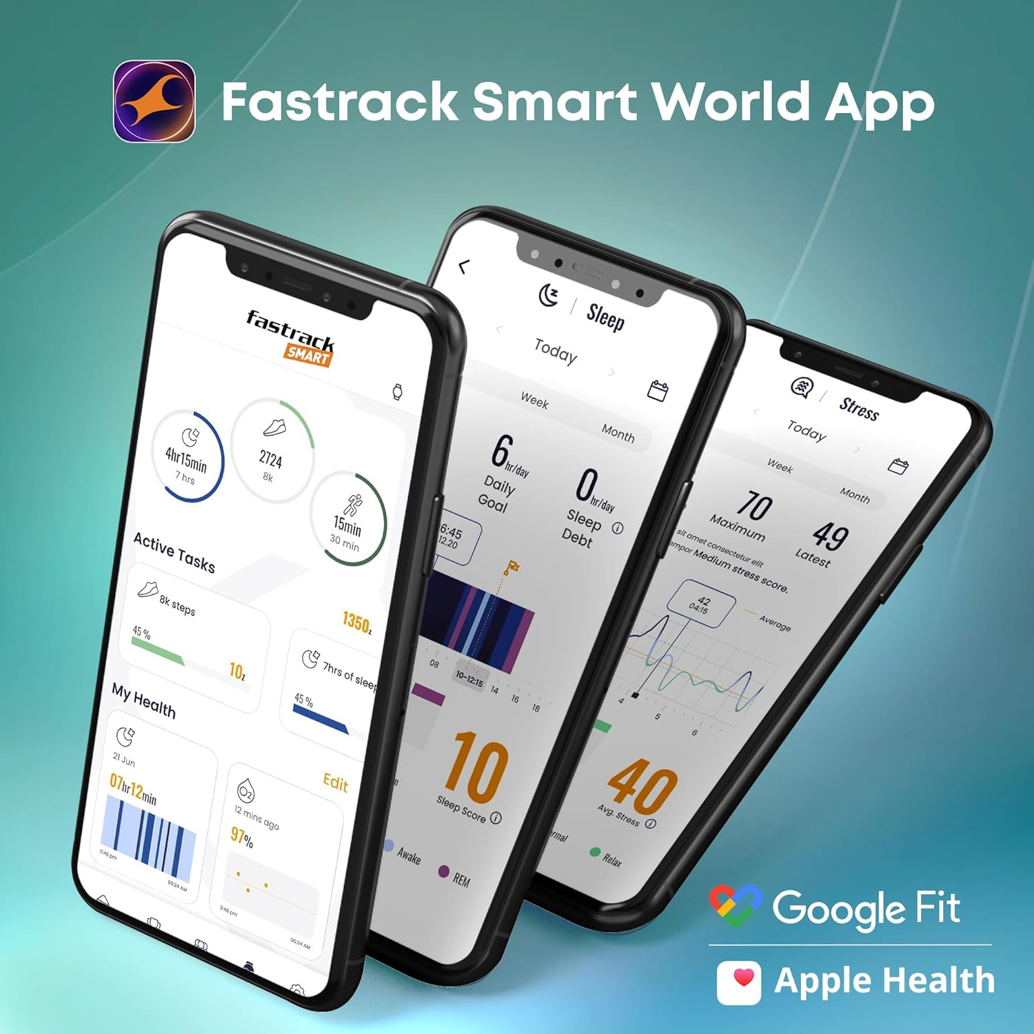 Fastrack Astor FR2 Pro Smartwatch with 143 AMOLED Display with 466  466 Pixel ResolutionSingleSync BT CallingAI Voice Assistant100 Sports Modes and WatchfacesUpto 5 Day BatteryIP68