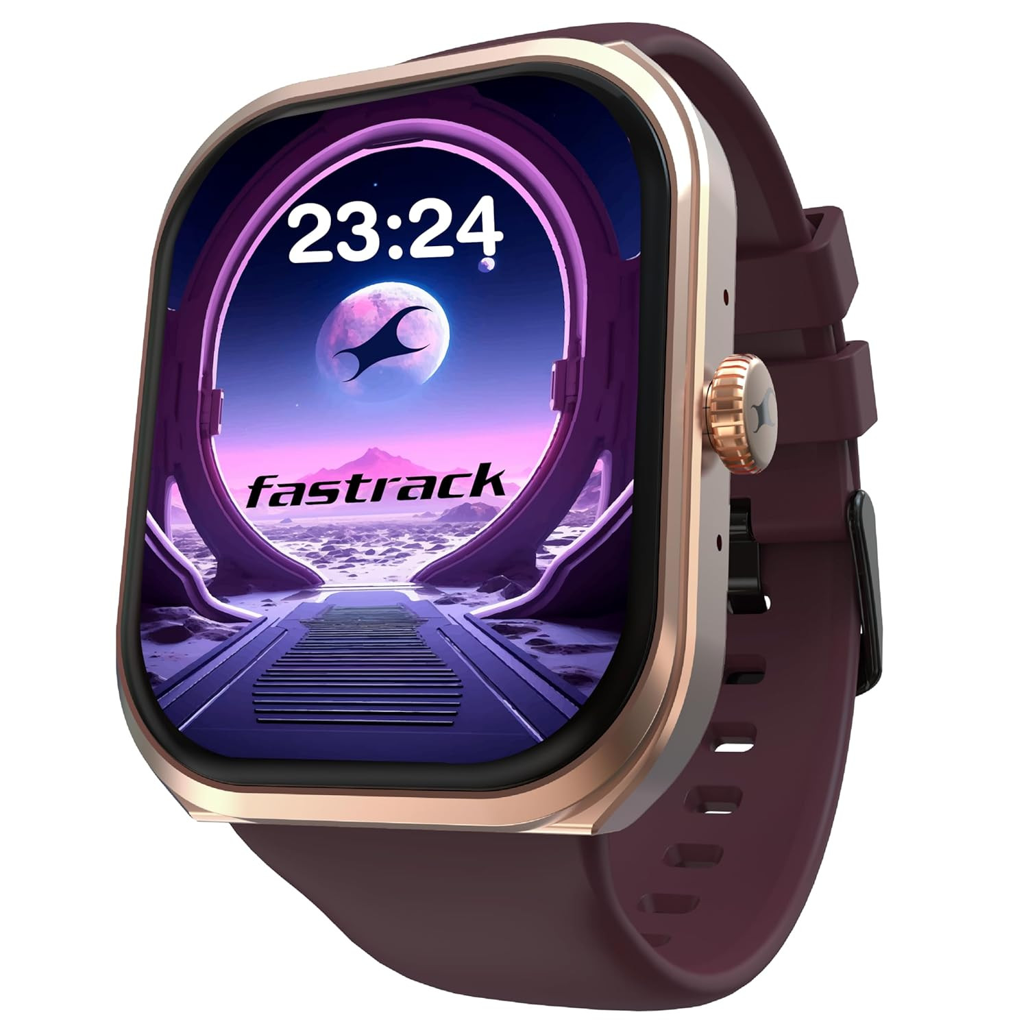 Fastrack Limitless FS2 Smartwatch201 UltraVU DisplayFunctional CrownSingleSync BT CallingNitro Fast Charging110 Sports Modes200 WatchfacesUpto 7 Day Battery AI Voice Assitant