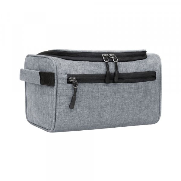 FATMUG Oxford 6 Cms Cosmetic Pouch (S_600132SWBGA1_Light Grey)