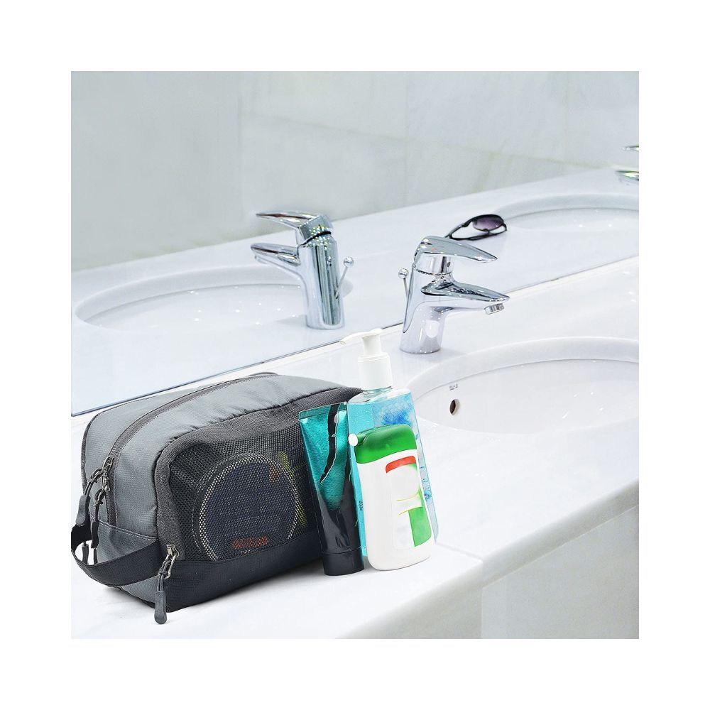 FATMUG Travel Toiletry Organizer Bag, Shaving Pouch