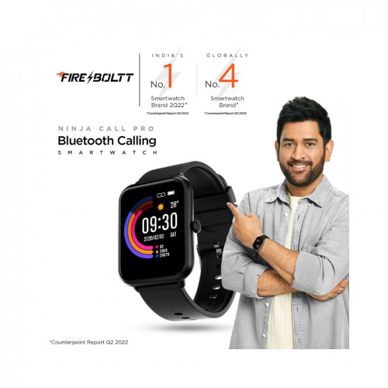 Fire-Boltt Ninja Call Pro Smart Watch Dual Chip Bluetooth Calling, 1.69