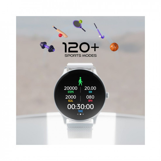 Fire-Boltt Phoenix Ultra Luxury Stainless Steel, Bluetooth Calling Smartwatch