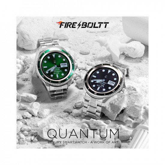 Fire-Boltt Quantum Luxury Stainless Steel Design 1.28