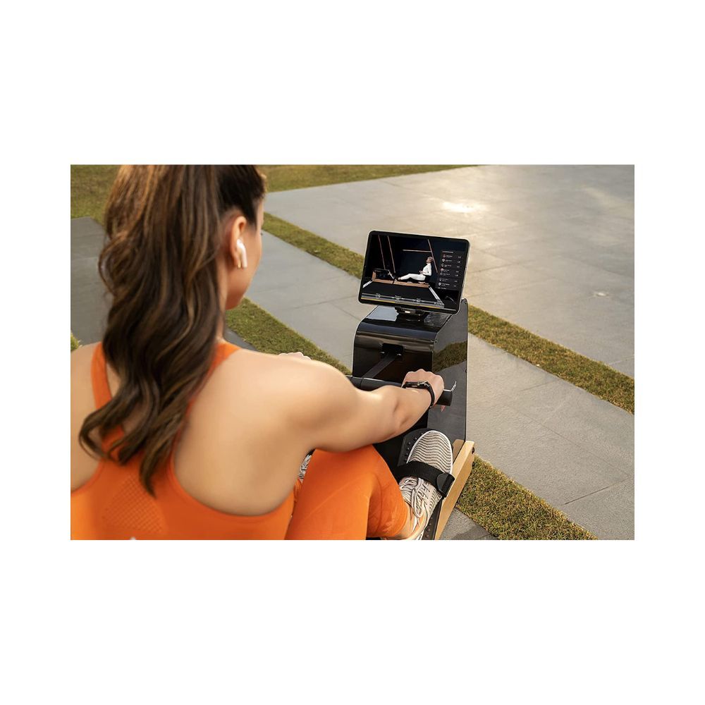 Flexnest Flexrower Smart Imported Wood Bluetooth-Enabled Magnetic Rower Rowing Machine