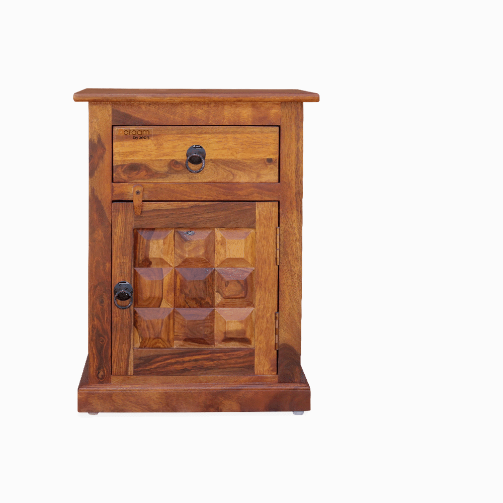 Sheesham Wood Table with Drawer Storage