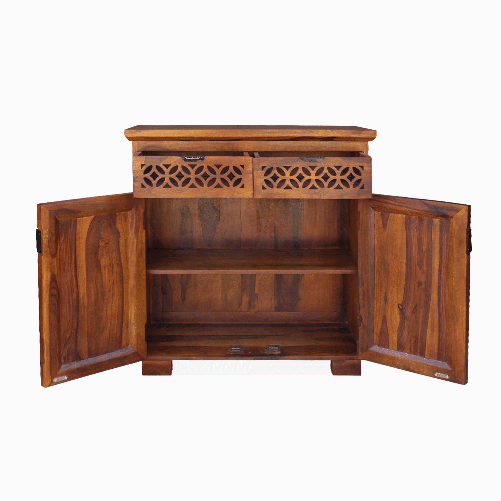Aaram By Zebrs Storage Wooden Cabinet with Drawer