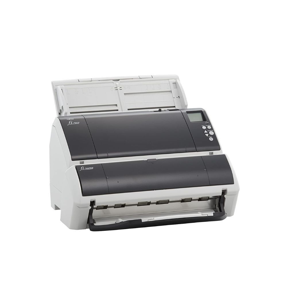 Fujitsu fi-7460 Sheetfed Scanner - 600 dpi Optical - 24-bit Color - 10-bit Grayscale - 60 - 60 - Duplex Scanning - USB