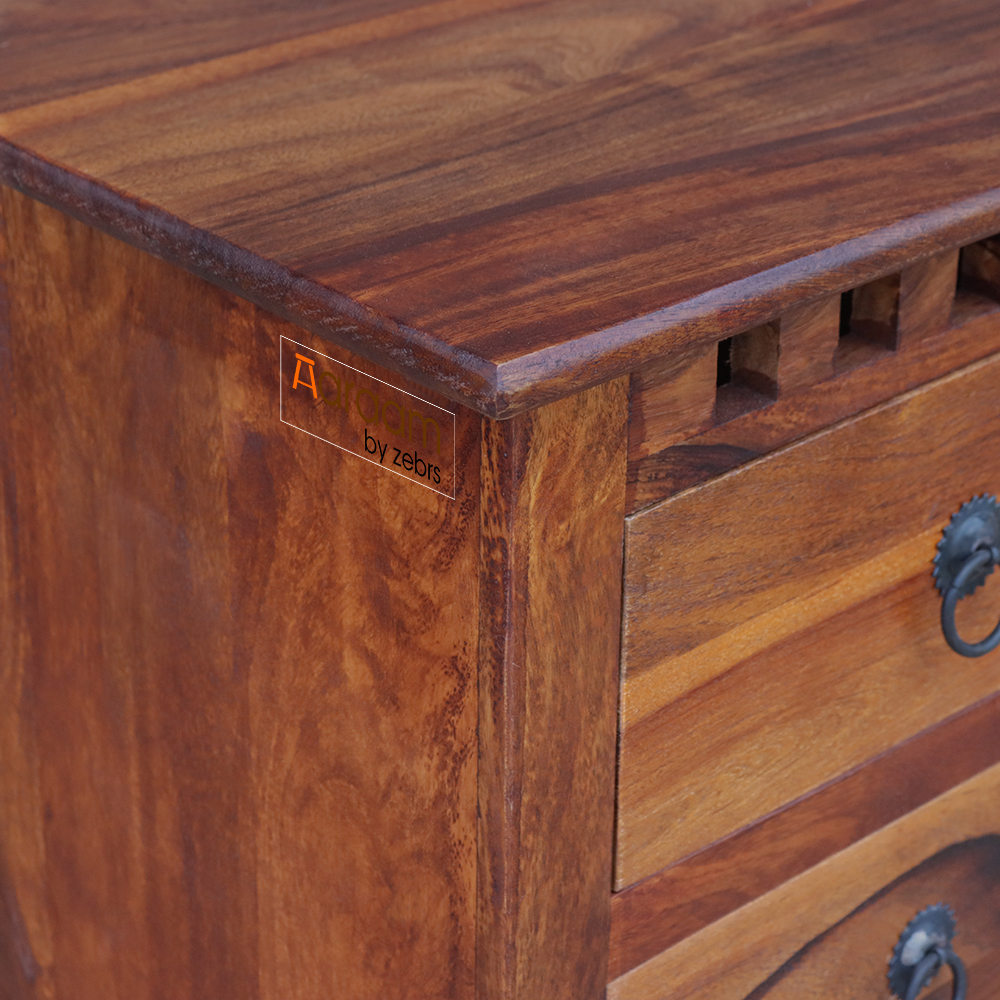 Aaram By Zebrs  3 Drawe Table