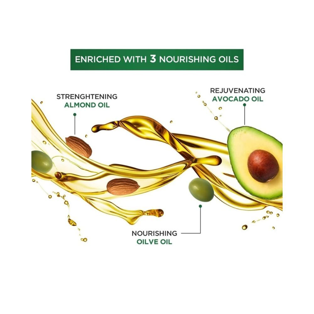 Garnier, Hair Colouring Creme, Long-lasting Colour, Smoothness & Shine, Shade: 1 Natural Black, 70ml + 60g