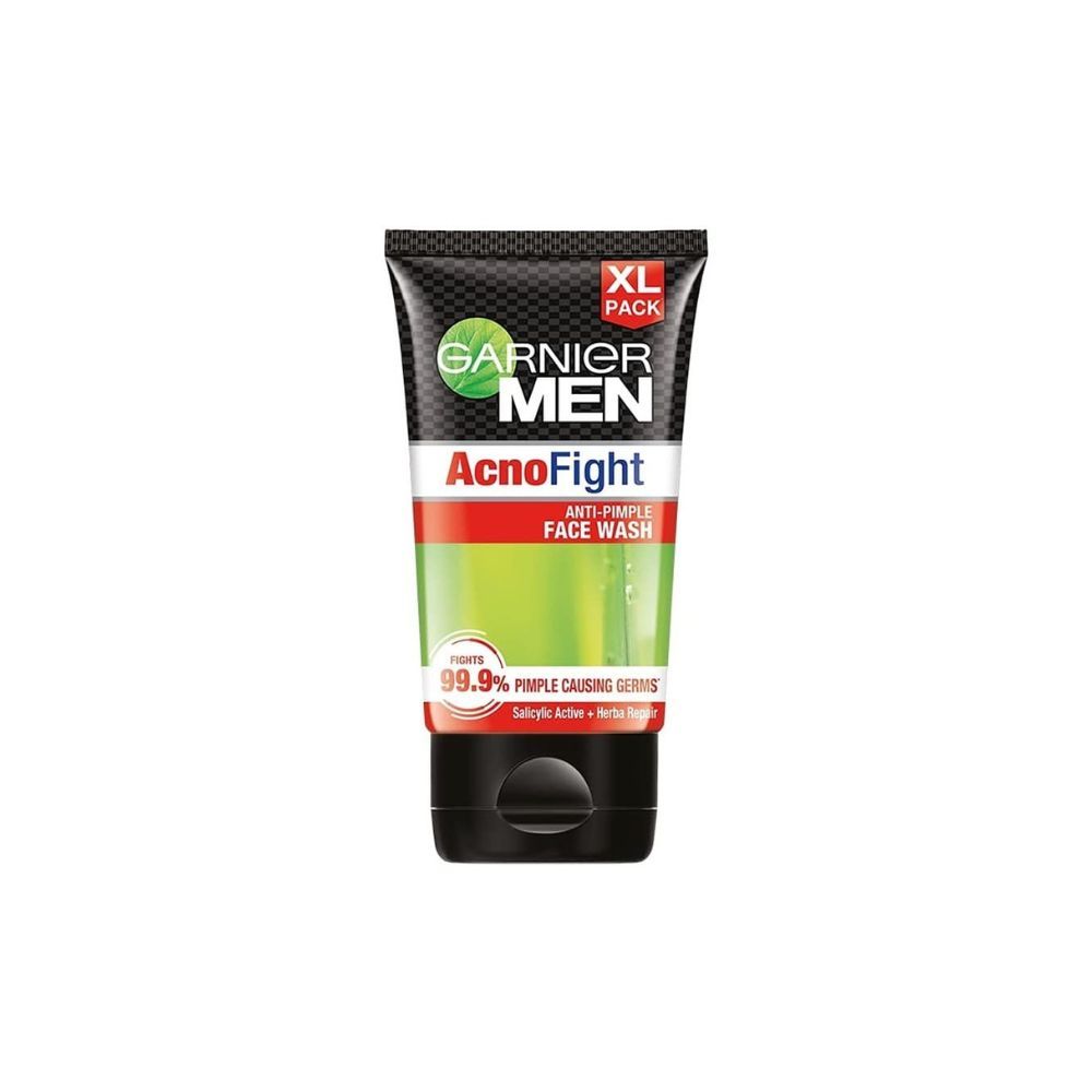 Garnier Men, Anti-Pimple Face Wash, Repairs Skin & Balances Oils, AcnoFight, 150 g