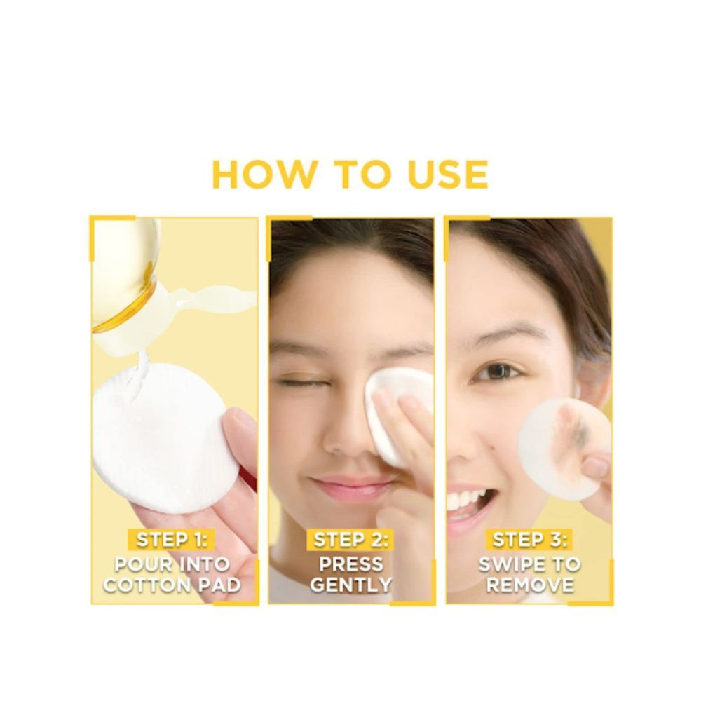 Garnier Skin Naturals, Cleansing Water for Waterproof Makeup, Nourishing Formula