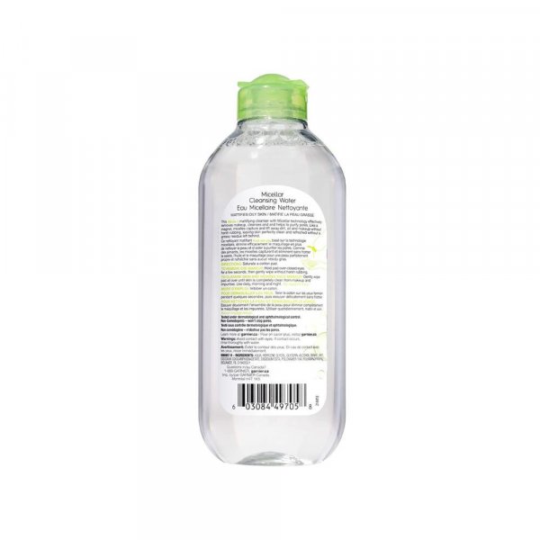 Garnier SkinActive Micellar Cleansing Water All-in-1 Cleanser &amp; Makeup Remover, 13.5 Ounce