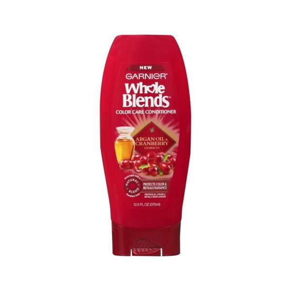 Garnier Whole Blends Color Care Conditioner with Argan Oil &amp; Cranberry Extracts, 12.5 Fluid Ounce