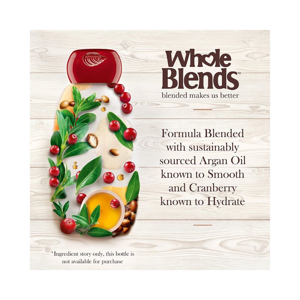 Garnier Whole Blends Color Care Conditioner with Argan Oil & Cranberry Extracts, 12.5 Fluid Ounce