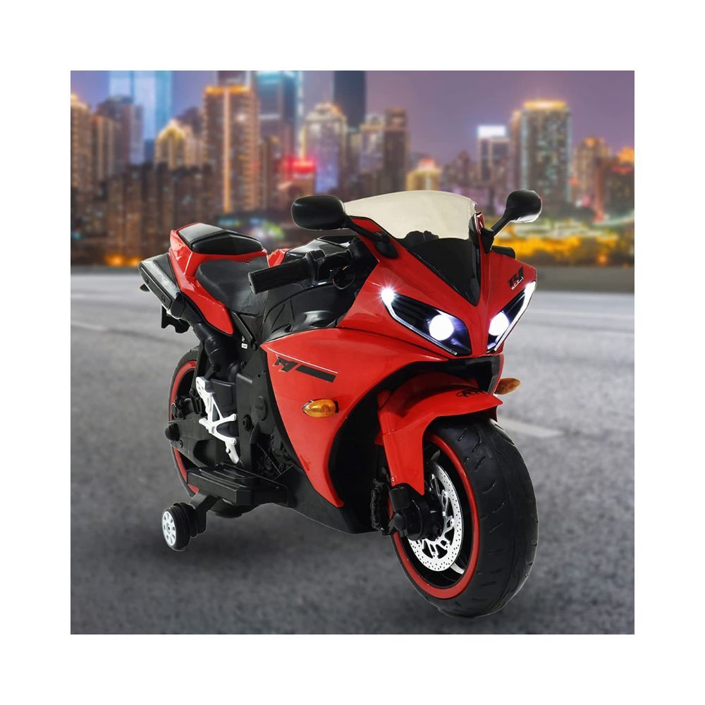 GettBoles Rapid Racer 12V Battery Operated Ride on Bike for Kids of Age 2.5 to 8 Years