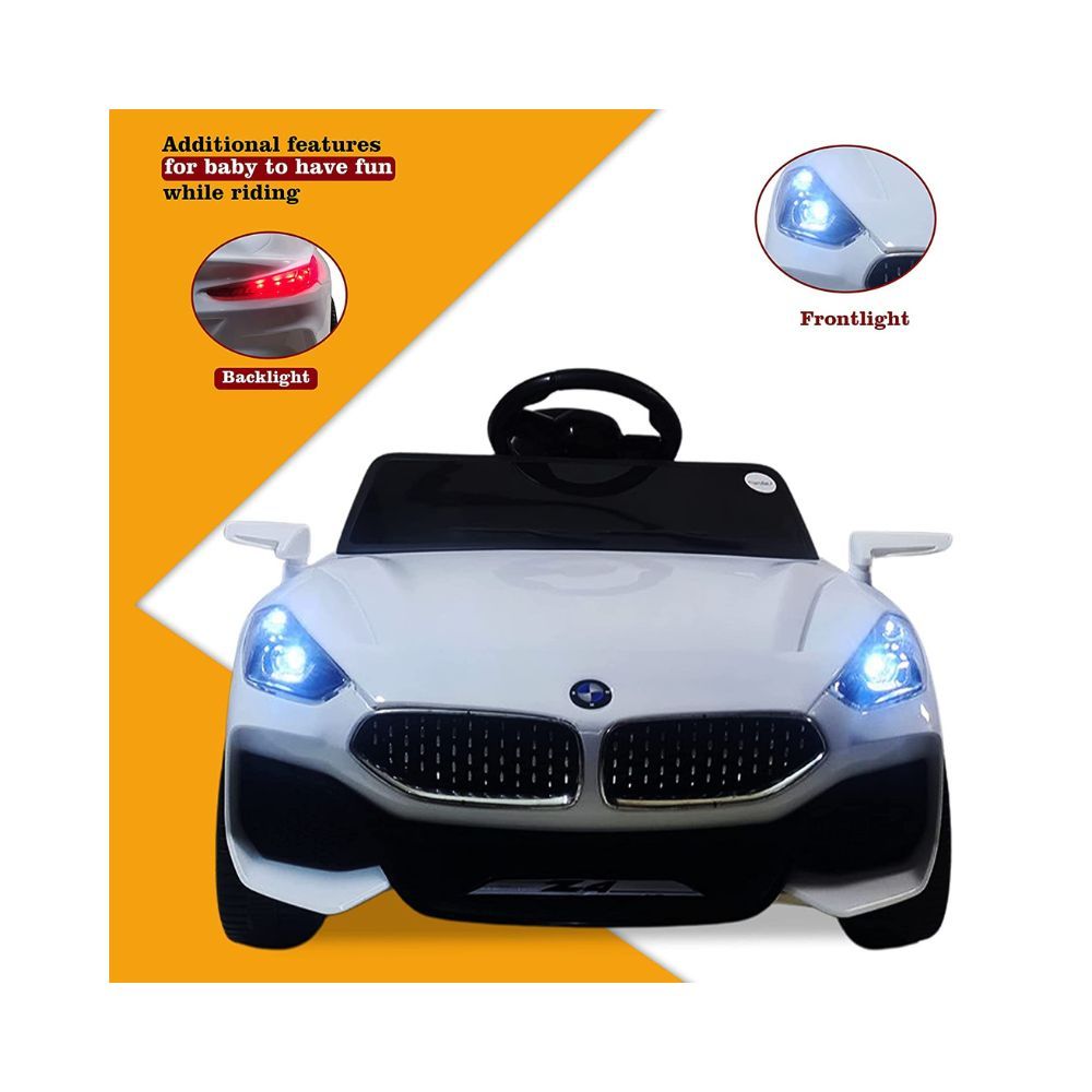 GettBoles Toxen Ride on Electric Car for Kids with Bluetooth Remote Control