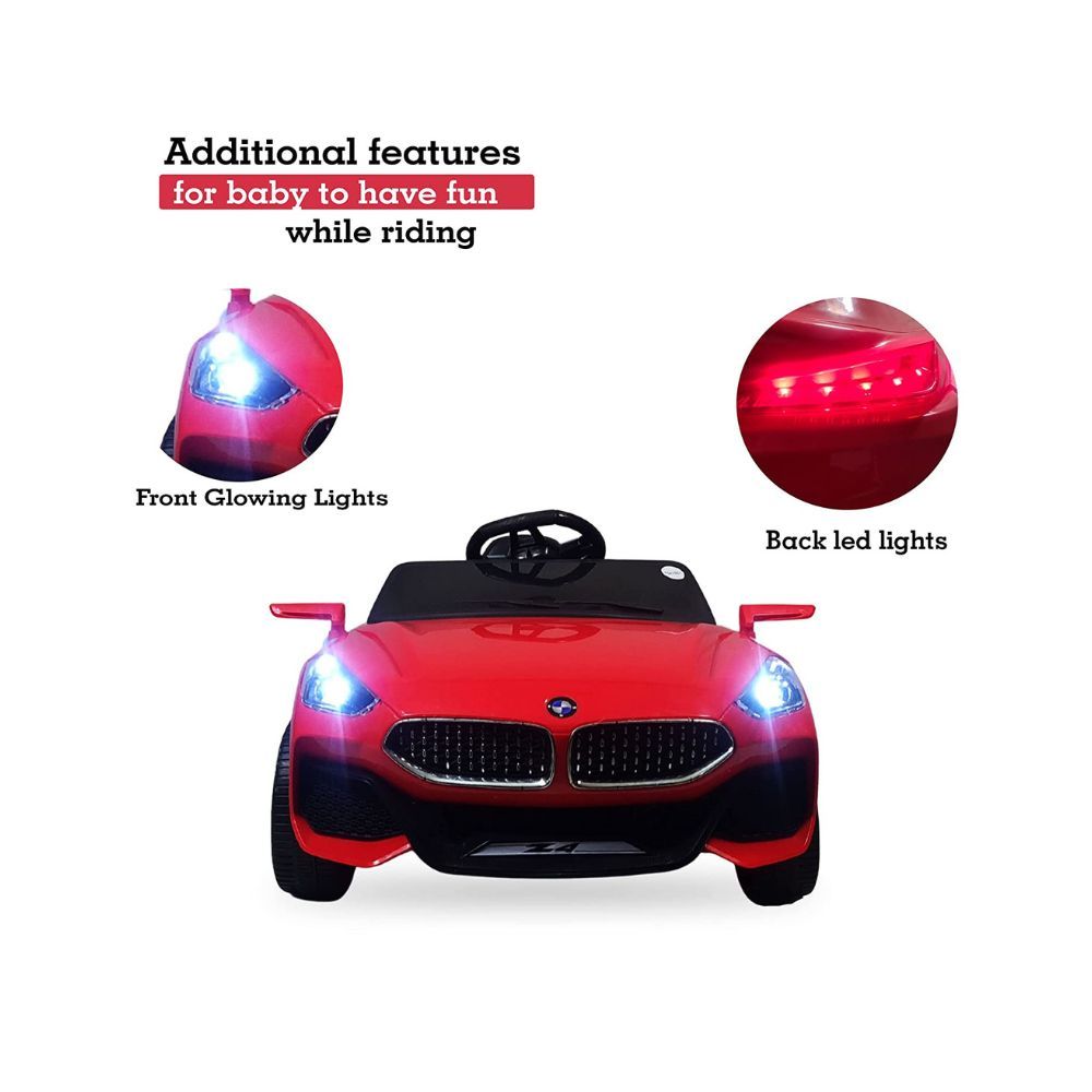 GettBoles Toxen Ride on Electric Car for Kids with Bluetooth Remote Control