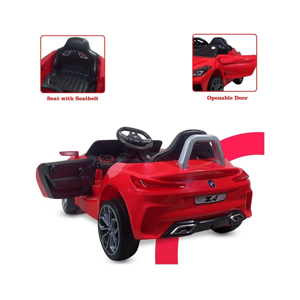 GettBoles Toxen Ride on Electric Car for Kids with Bluetooth Remote Control