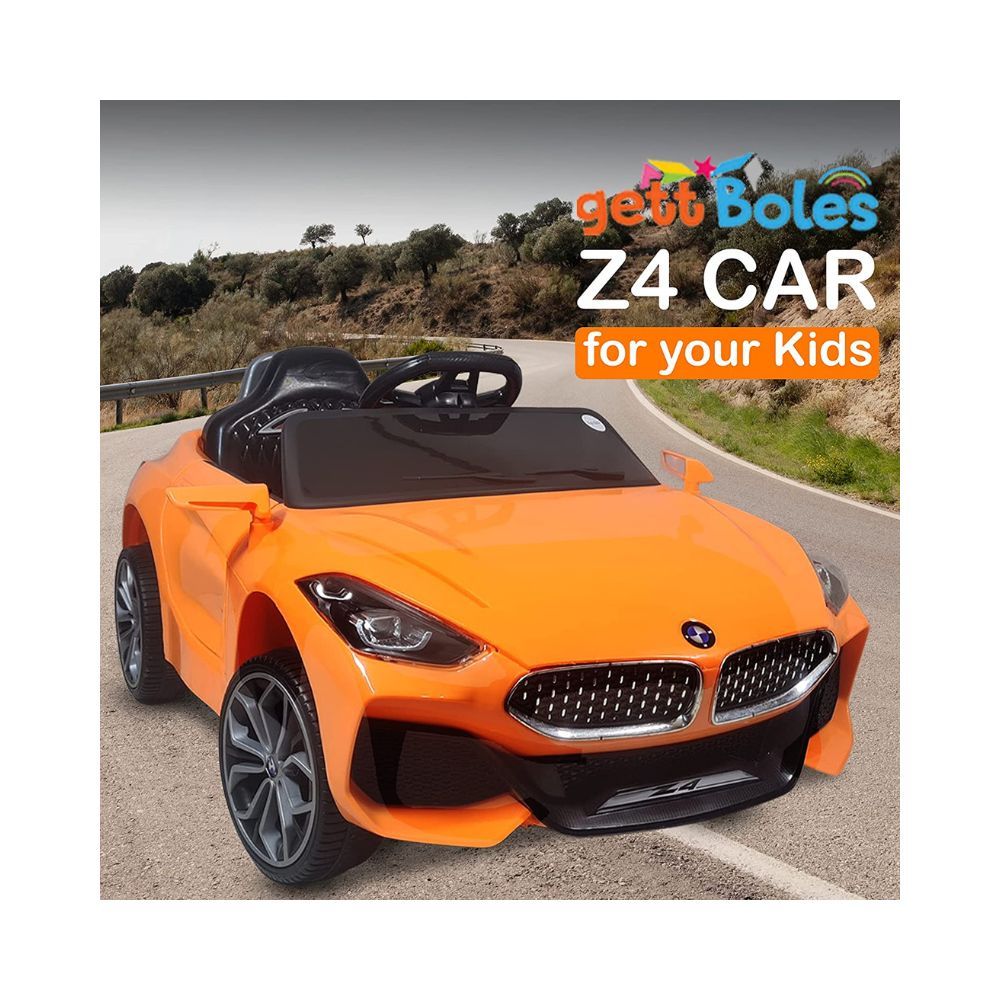 GettBoles Toxen Ride on Electric Car for Kids with Bluetooth Remote Control