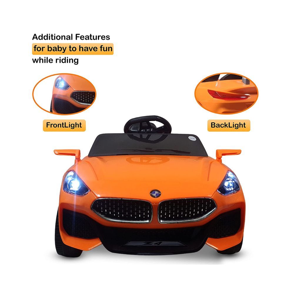 GettBoles Toxen Ride on Electric Car for Kids with Bluetooth Remote Control