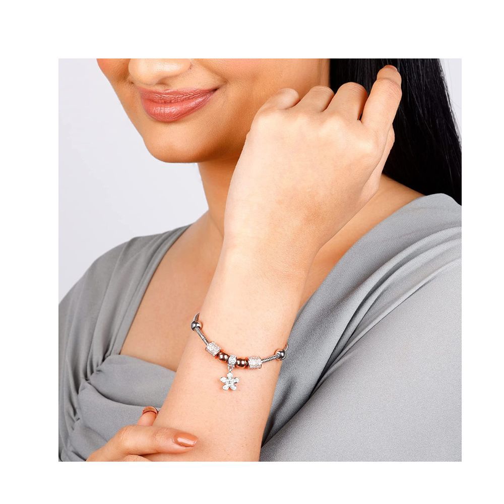 Giva 925 Sterling Silver Supple Adjustable Bracelet For Women And