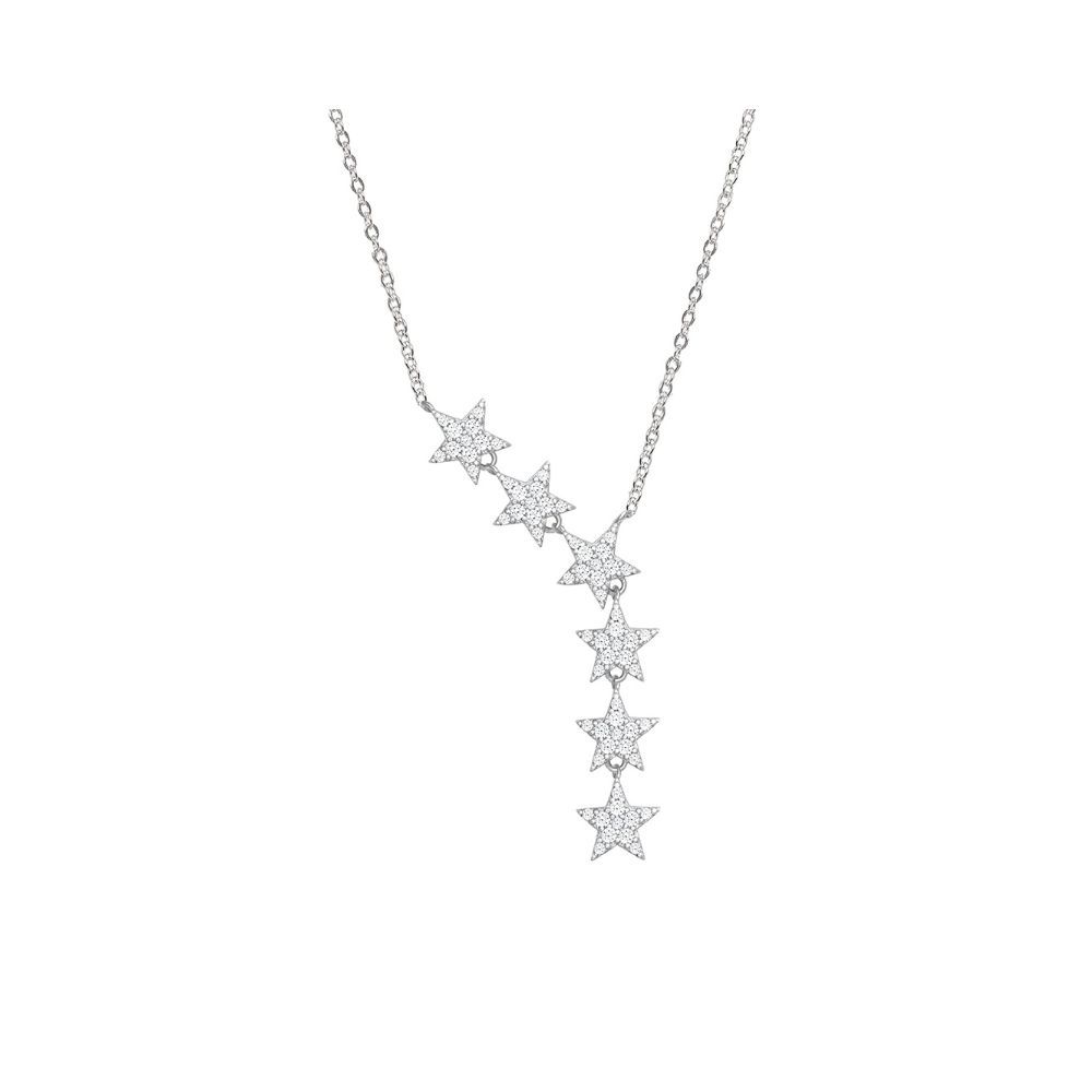 GIVA 925 Sterling Silver Starry Drop Necklace| Pendant to Gift Women & Girls